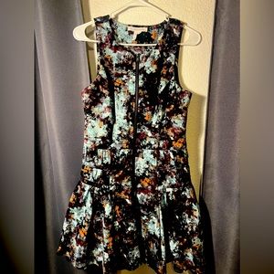 BCBG Mini Zip-Up Cocktail Dress